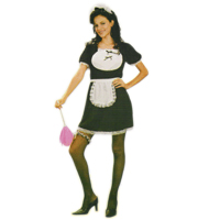 하녀의상(성인)블랙