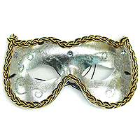 고급나비가면(실버)