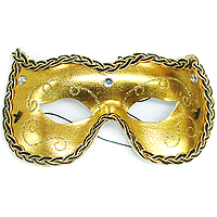 고급나비가면(골드)