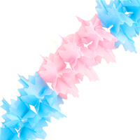 페이퍼 가랜드 (핑크&블루)