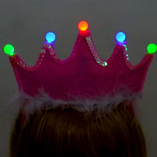 LED 왕관티아라