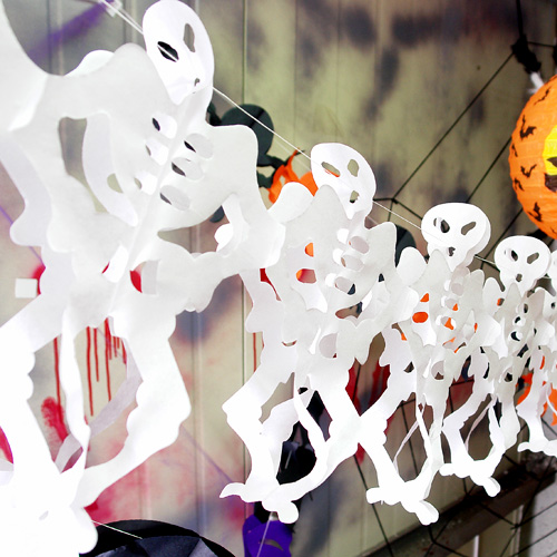 해골전신가랜드 (3m)