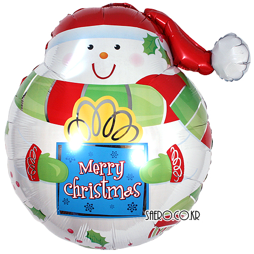 즐거운눈사람 (대형은박풍선)