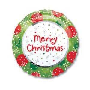 메리크리스마스 (은박풍선)