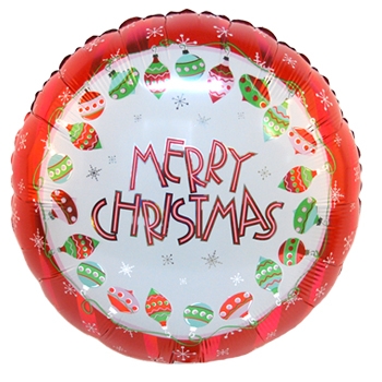 크리스마스 오너먼츠 (은박풍선)