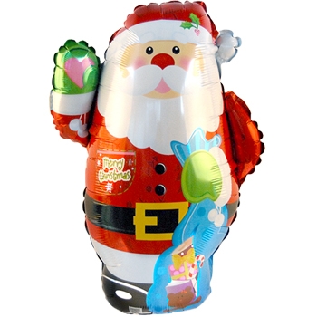 인기짱산타 (은박풍선)