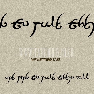 패션타투 (띠모양23)