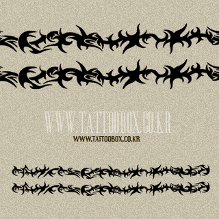 패션타투 (띠모양14)