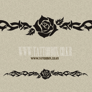 패션타투 (띠모양6)