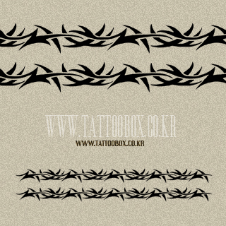 패션타투 (띠모양2)