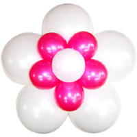 3단꽃풍선-펄화이트&푸치샤(완성품)