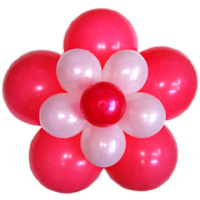 3단꽃풍선-로즈(완성품)