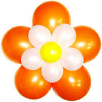 3단꽃풍선-펄오렌지(완성품)