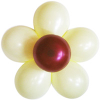 2단꽃풍선-펄아이보리(완성품)