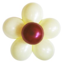 2단꽃풍선-펄아이보리(완성품)
