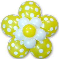 풍선꽃땡땡이-옐로우(완성품)