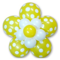 풍선꽃땡땡이-옐로우(완성품)
