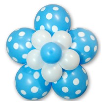 풍선꽃땡땡이-블루(완성품)