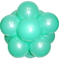 30Cm퍼프볼-펄민트그린(완성품)