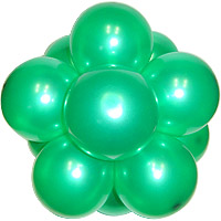 30Cm퍼프볼-펄그린(완성품)