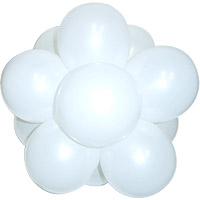 13Cm퍼프볼-펄화이트(완성품)