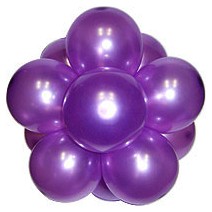13Cm퍼프볼-펄퍼플(완성품)
