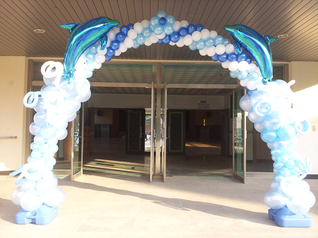 돌고래아치(울산풍선아치출장설치)