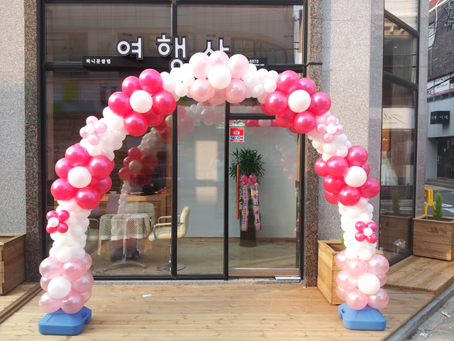 러블리웨딩아치(울산풍선아치출장설치)