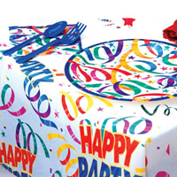 파티리본 테이블보