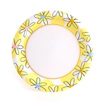 데이지꽃접시-대(6개)