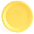 종이접시-대(6개)라이트옐로우