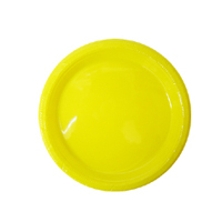 플라스틱접시-소(10개)옐로우