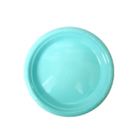 플라스틱접시-소(10개)라이트블루