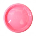 플라스틱접시-대(10개)핫핑크