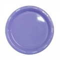 플라스틱접시-대(10개)라벤더