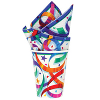 파티리본컵(6개)