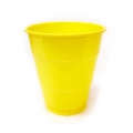플라스틱컵(10개)옐로우