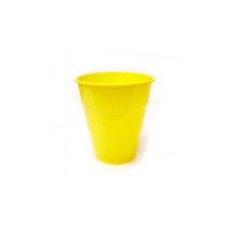 플라스틱컵(10개)옐로우
