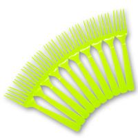 파티용포크10개(라임그린)