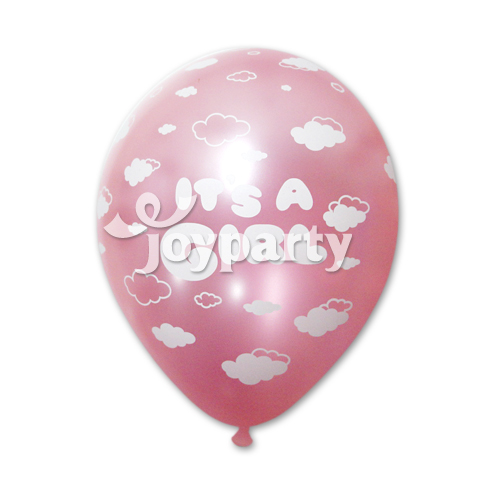 [S]12 구름풍선-잇츠어걸 펄핑크(5개입)