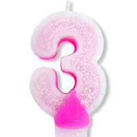숫자초3-핑크