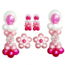 펄핑크기둥세트(1쌍)-완성품무료배달