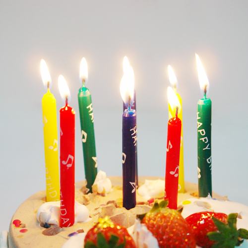 생일막대초(칼라)