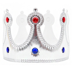 실버왕자왕관 (패브릭재질)