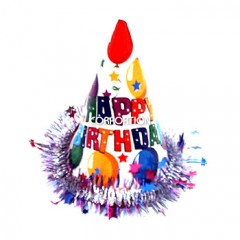 해피버스데이고깔모자