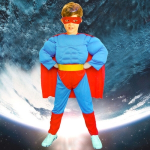 슈퍼히어로의상(아동S,M)