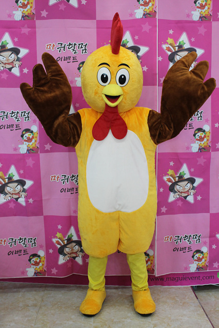 캐릭터탈인형 동물의상 닭 (대여)