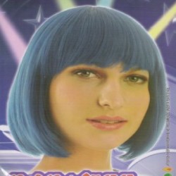 파랑단발머리가발(대여)