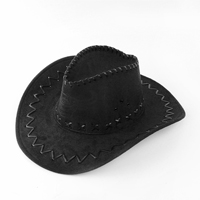 카우보이모자(블랙)