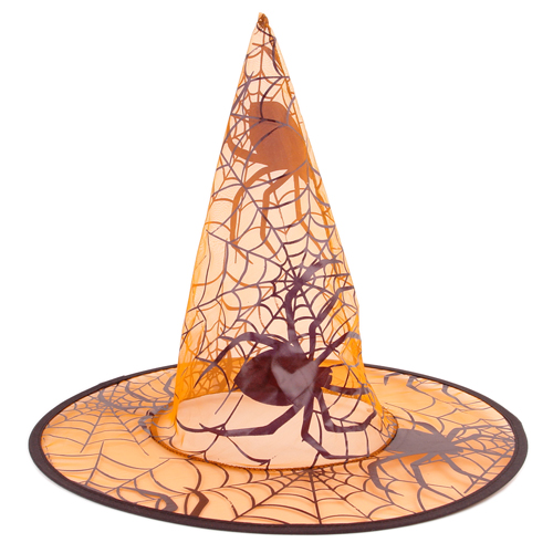 투명마녀모자(오렌지)